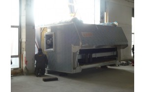 Specific logisic work at intaking of Gostol tunnel baking oven into bakery in Serbia