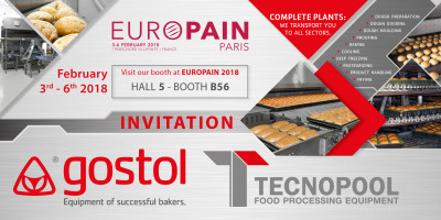 Invitation on exhibition EUROPAIN, Paris, 03rd-06th, February, 2018