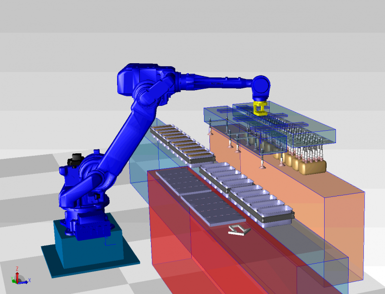 A family of robotic machines for delidding and depanning of bread type DEP - DEL 